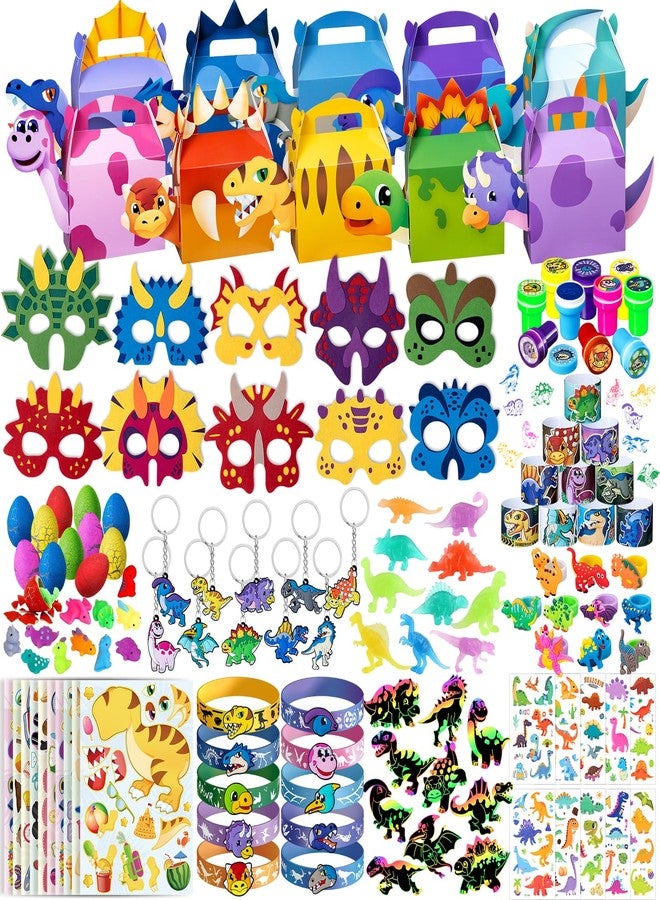 DMIGHT Dinosaur Party Favors, Dinosaur Birthday Party Supplies, Dinosaur Goodie Bags for Kids Birthday, Dino Gifts Bags Fillers Stuffers, Dinosaur Themed Party Toys - Image 1